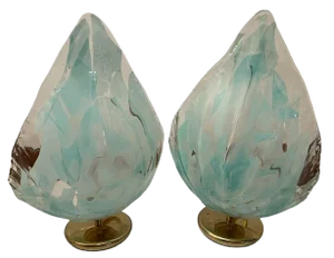 Murano Glass Table Lamps by La Murrina, 1970s, Set of 2