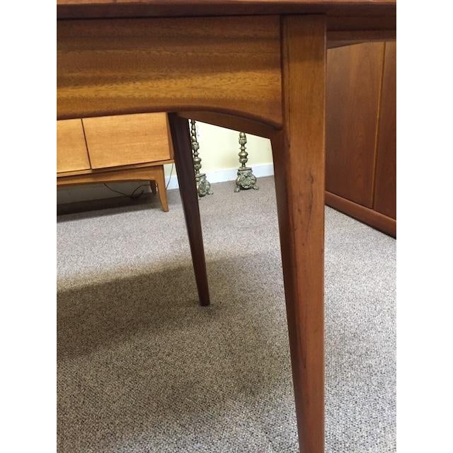 Mid Century Modern Extending Single Leaf Dining Table c.1960 For Sale - Image 13 of 13