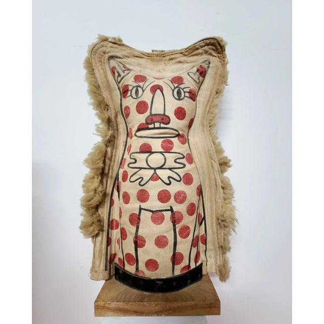 A hard to find extra large version of the classic carnival knock down cat. A wildly abstracted form with vivid colors...