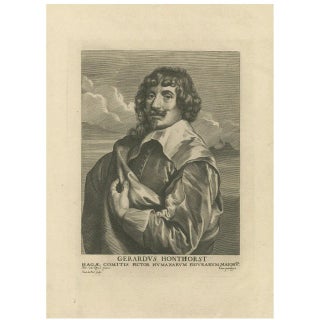 Gerard Van Honthorst, 1600s, Paper For Sale