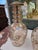 Boho Chic Antique Bohemian Glass Decanter Lamps - a Pair For Sale - Image 3 of 6