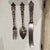 Gothic-Style Silver Cutlery with Case, 1800s, Set of 4 For Sale - Image 9 of 12