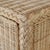 Matthew Izzo Home Evander Wrapped Rattan Four Door Buffet With Satin Brass Door Pulls For Sale In New York - Image 6 of 8