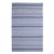 Dash & Albert by Annie Selke Rugby Stripe Denim Indoor/Outdoor Rug, 6' x 9' For Sale