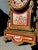 This listing is for a gorgeous antique French mantel clock. The clock is made from gilt metal and features hand painted...