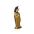 This charming ceramic figurine depicts a Chinese court lady, rendered in the classic Tang Dynasty "fat lady" aesthetic...