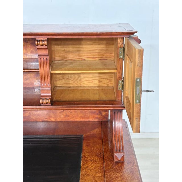 Antique Gründerzeit Writing Desk, 1880 For Sale - Image 9 of 18