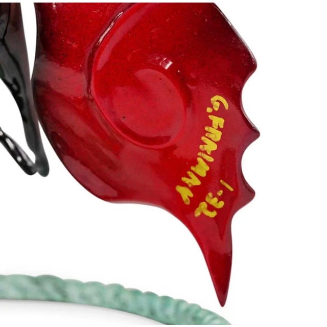 Early 21st Century Gadi Fraiman, Large Abstract Angels Butterflies Israeli Contemporary Bronze Enameled Sculpture For Sale - Image 5 of 7