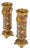 Napoleon III Gilt Bronze and Cloisonné Enamel Candlesticks, Set of 2 For Sale