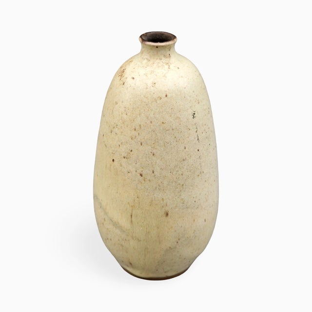 Mid-Century Minimalist Studio Ceramic Vase by Heiner Hans Körting, 1960s For Sale - Image 4 of 13