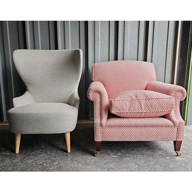 Tom Dixon for George Smith Micro Wingback Chairs For Sale - Image 10 of 12