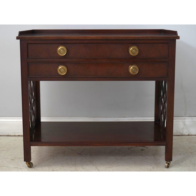 Age: Approx. 25 Years Old Details: Historic Charleston Collection Nice Pierced Sides Inlaid Banded Border Top On Wheel...