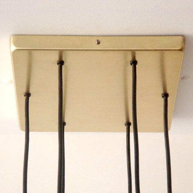 1970s Six Light Hanging Fixture by Staff of Germany, 1970 For Sale - Image 5 of 8