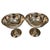 Vintage, beautiful Silver Plate Champagne coupes set of 12, They have the monogram at the base made in Spain They have a...
