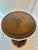20th Century French Walnut Pedestal Side Table in the Style of Charles Dudouyt For Sale - Image 11 of 14