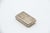 Rectangular Silver Snuff Box with Plant Engravings on the Hinged Lid, in Good conditions. Designed 1920 to 1949