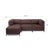 2020s Axis 4pc Sectional Sterling Chocolate Titanium Frame For Sale - Image 5 of 6