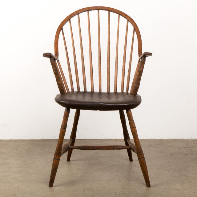 Continuous Arm Windsor Dining Chair Chairish