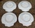 Williams Sonoma Portugal White Ceramic Scallop Shell Plates - Set of 4 For Sale In Providence - Image 6 of 7