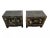Chinese 1950s Pair Mid Century Stacking Chinoiserie Bedside Cabinets Nightstands Six Pieces Chinese For Sale - Image 3 of 12