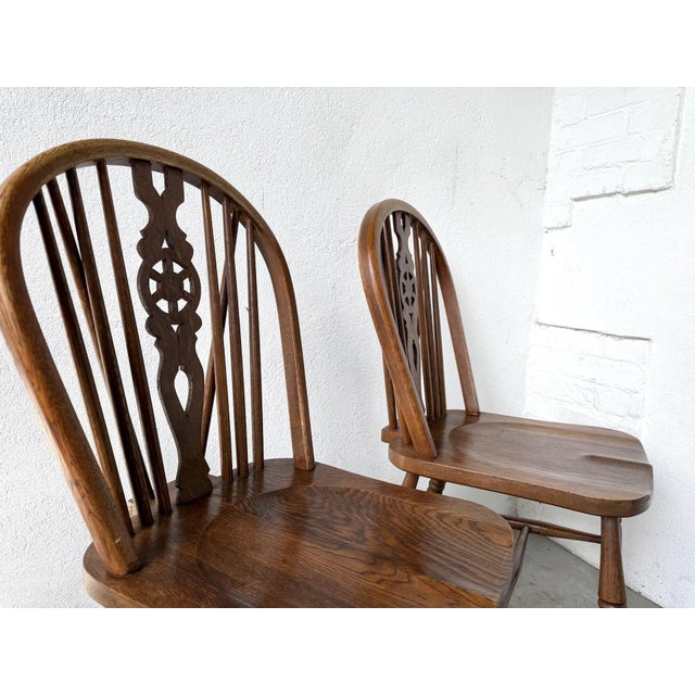 Windsor Chairs, 1890s, Set of 4 For Sale - Image 6 of 18