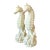 Vintage Coastal Cast Resin Seahorses Lamps - A Pair For Sale