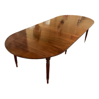 Early 19th Century Mahogany Dining Room Table For Sale