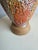 1960s Mid Century Lava Glazed Lamp For Sale - Image 5 of 5
