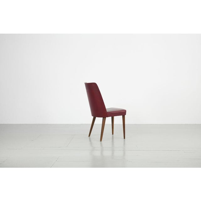 Red Dining Chairs from Castelli / Anonima Castelli, Italy, 1950s, Set of 6 For Sale - Image 8 of 18