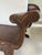 Late 19th Century Antique Anglo-Indian Carved Wood Daybed With Cushion. For Sale - Image 5 of 9