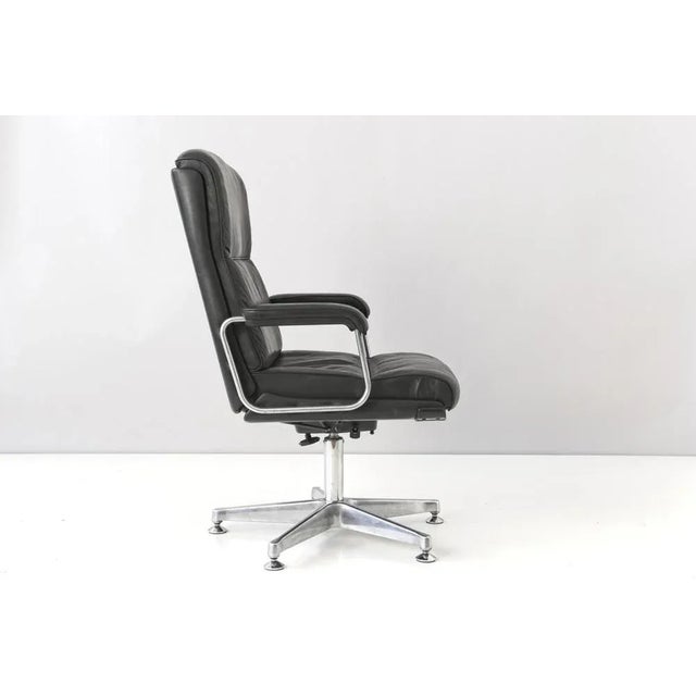 German Conference Chair with Tilting Mechanism from Drabert, 1970s For Sale - Image 6 of 14