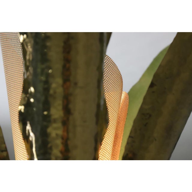 White Angelo Lelii Floor Lamp from Arredoluce, 1950 For Sale - Image 8 of 17