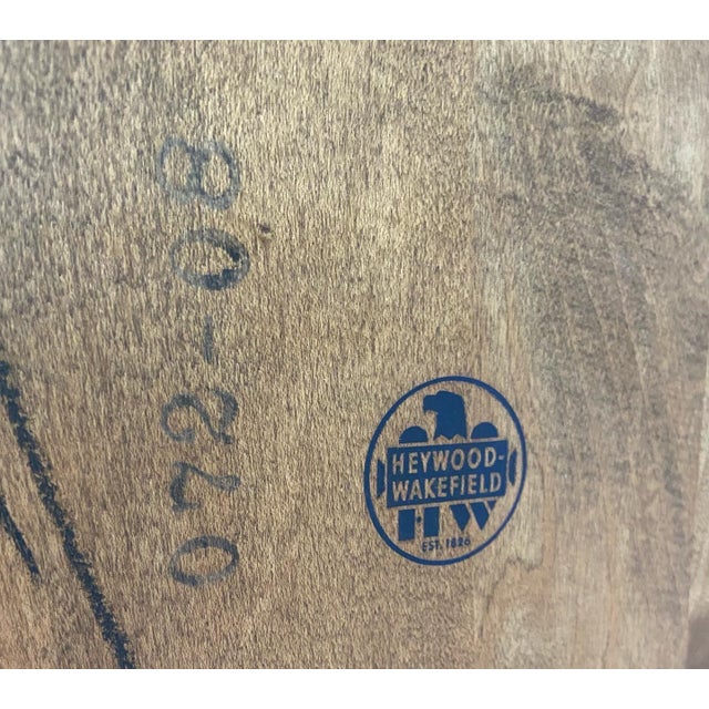 Vintage Mid Century HeywoodWakefield Dough Box Flip Too End Tables