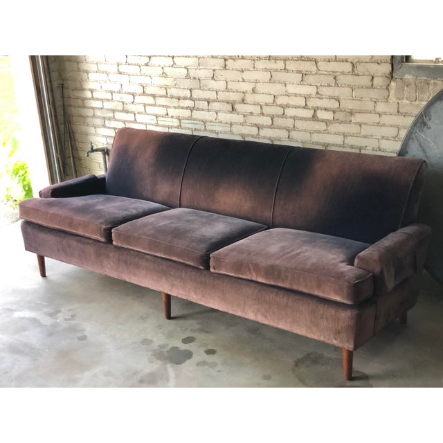 1960s 1960s Mid Century Jens Risom Style Sofa For Sale - Image 5 of 13