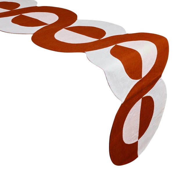 Turn your table into your canvas by draping one of our 85-inch-long embroidered runners over it. Made from durable,...