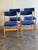 Blue 1960s Danish Modern Dining Chairs, Attributed to Erik Buch for Anderstrup Møbler - Set of 4 For Sale - Image 8 of 10