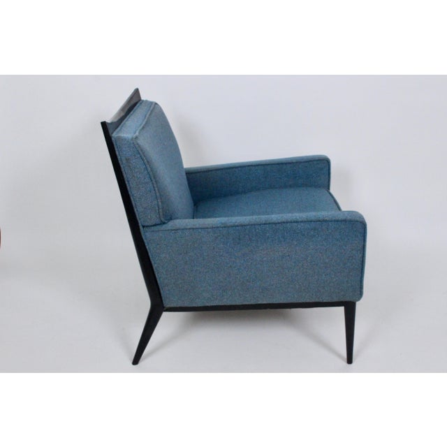 American Mid-Century Modern Paul McCobb for Directional Furniture ebonized lounge chair, circa 1950s. Comfortable Classic...