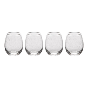 St. Remy Bubble Stemless Wine Glass, Set of 4