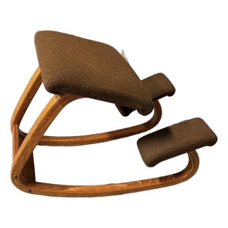 1970s Balans Variable Bentwood Kneeling Chair by Peter Opsvik for Stokke Fabrikker Norway For Sale