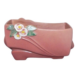1930s Vintage Roseville Mock Orange Planter For Sale