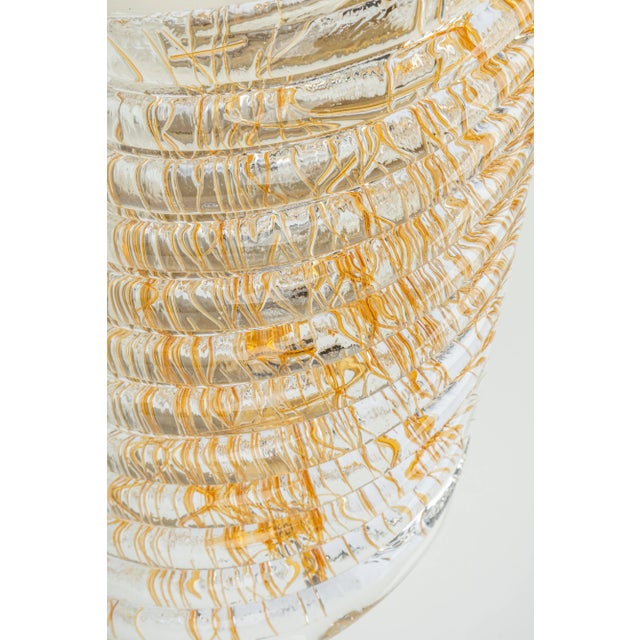 1970s Large Murano Brass Sconce attributed to Hillebrand, Germany, 1970s For Sale - Image 5 of 11