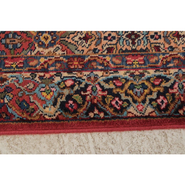 1980s Karastan Multicolor Approx. 4’3” X 6’ Wool Rug For Sale - Image 5 of 16