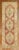 2nd quarter of the 20th century Turkish Runner with a floral design in warm colors 3'5'' x 9'2''