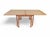 This extendable table by Roberti Rattan represents a refined example of Italian design, combining the organic aesthetic of...