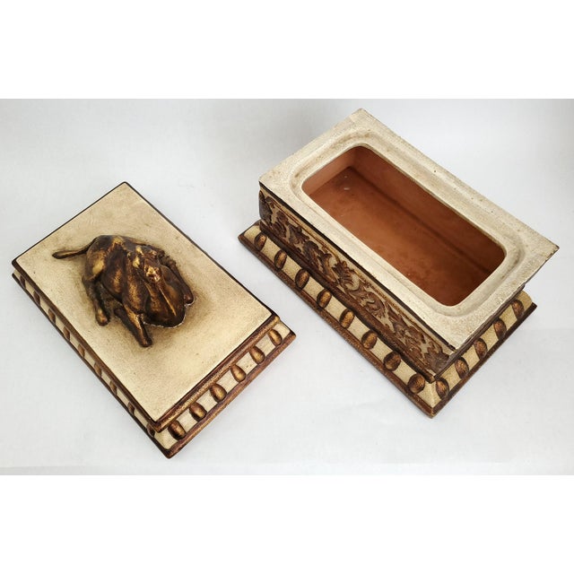 Ceramic Box Large Ceramic Camel For Sale - Image 7 of 12