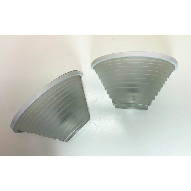 Postmodern Artemide Egisto Sconces by Angelo Mangiarotti, Italy, 1980s, Set of 2 For Sale - Image 10 of 13