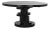 NOIR Hugo Dining Table, Hand Rubbed Black For Sale