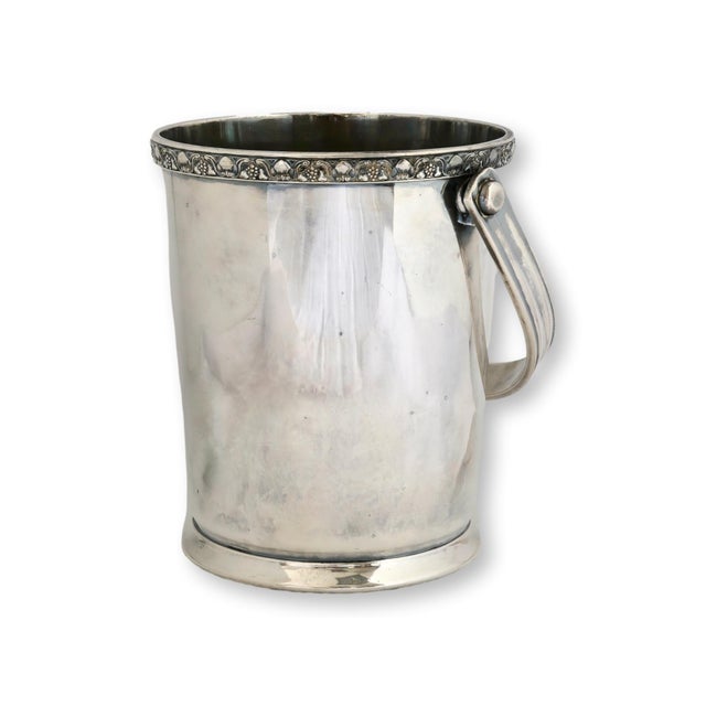 Gorham 1880s Heavy Gorham Silverplate Champagne Bucket For Sale - Image 4 of 6