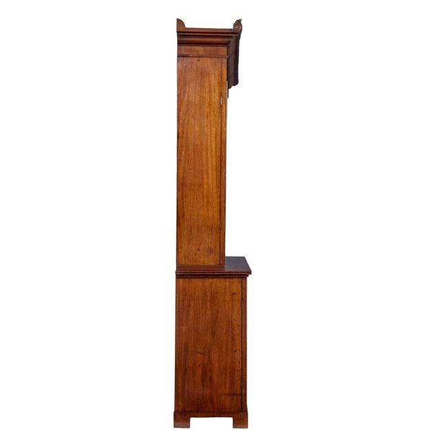 Early 19th Century Flame Mahogany Bookcase, 1820s For Sale - Image 6 of 8