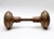 Traditional Antique 1900s Bronze Lockwood Radial Door Knobs For Sale - Image 3 of 6
